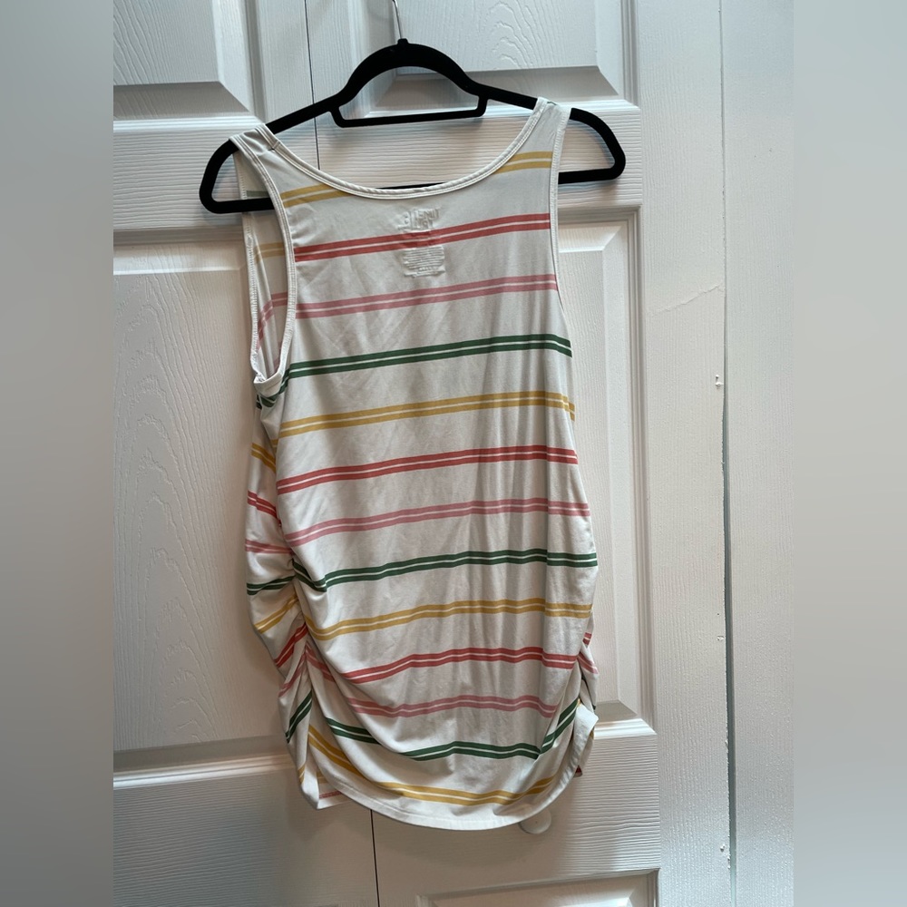 Time & Tru Maternity Stretch Tank Top Size Large - Picture 4 of 12